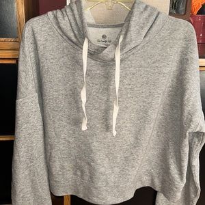 SO The Lounge Life Cropped Hoodie